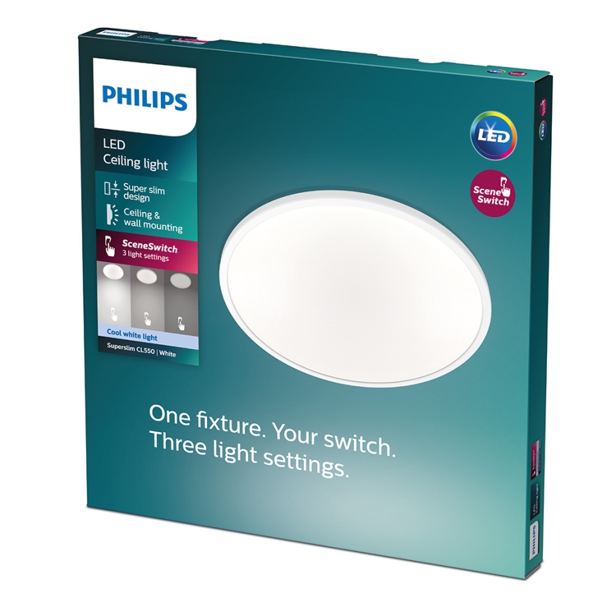 Philips - LED Stmievateľné stropné svietidlo LED/18W/230V 4000K