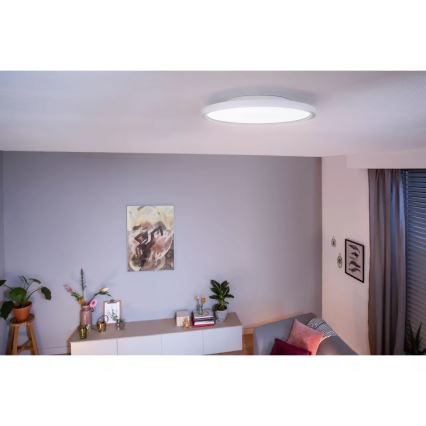 Philips - LED stmievateľné stropné svietidlo Hue AURELLE LED/21W/230V 2200-6500K pr. 39,5 cm biela