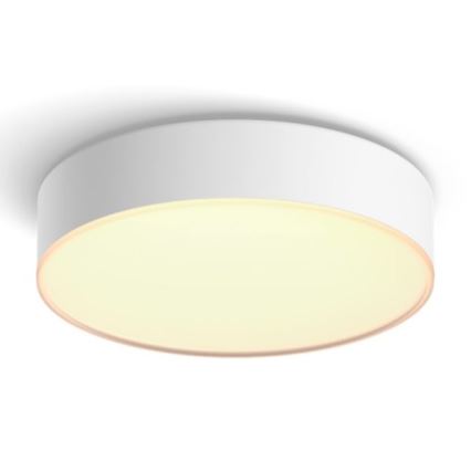 Philips - stmievateľné LED stropné svietidlo Hue LED/9,6W/230V 2200–6500K priemer 261 mm biela + diaľkové ovládanie