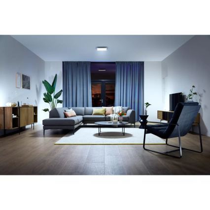 Philips - Stmievateľné stropné LED svietidlo Hue AURELLE LED/19W/230V 2200-6500K 30x30 cm biela