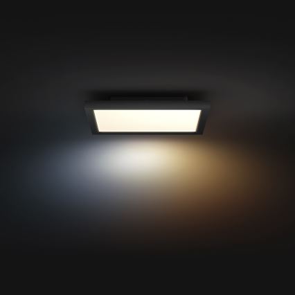 Philips - LED stmievateľné stropné svietidlo Hue AURELLE LED/19W/230V 2200-6500K 30x30 cm čierne