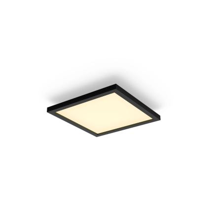 Philips - LED stmievateľné stropné svietidlo Hue AURELLE LED/19W/230V 2200-6500K 30x30 cm čierne