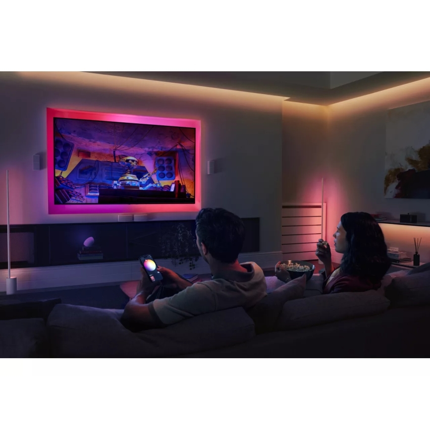 Philips - stmievateľný LED pás RGBW Hue FLUX 4m LED/16W/230V 2200-6500K