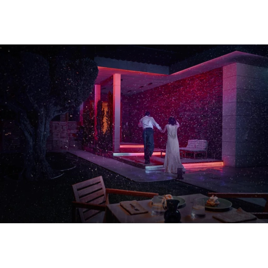 Philips - LED RGBW Stmievateľný vonkajší pás Hue FLUX 5m LED/30W/230V 2200-6500K IP67