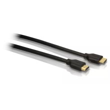 Philips SWV5401H/10 - HDMI kábel s Ethernetom, HDMI 1.4 A konektor 1,8m čierna