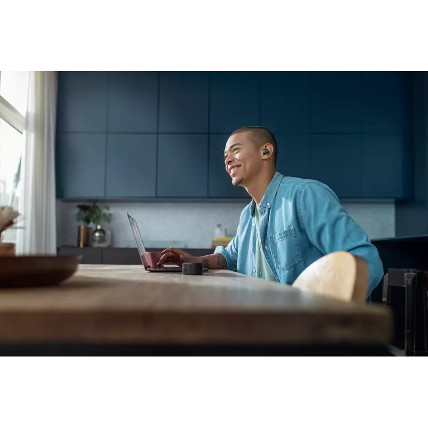 Philips TAT8505BK/00 - Bezdrôtové slúchadlá IPX4 2x 55 mAh + 560 mAh čierna