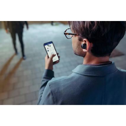 Philips TAT8505BK/00 - Bezdrôtové slúchadlá IPX4 2x 55 mAh + 560 mAh čierna