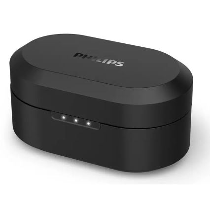 Philips TAT8505BK/00 - Bezdrôtové slúchadlá IPX4 2x 55 mAh + 560 mAh čierna