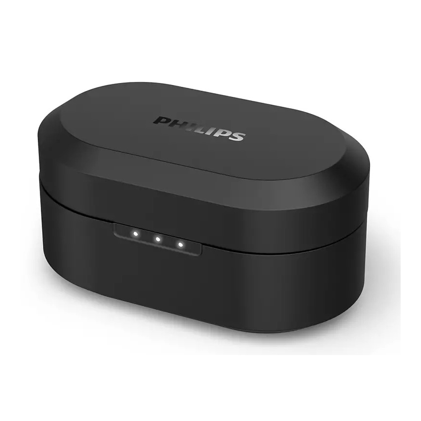 Philips TAT8505BK/00 - Bezdrôtové slúchadlá IPX4 2x 55 mAh + 560 mAh čierna