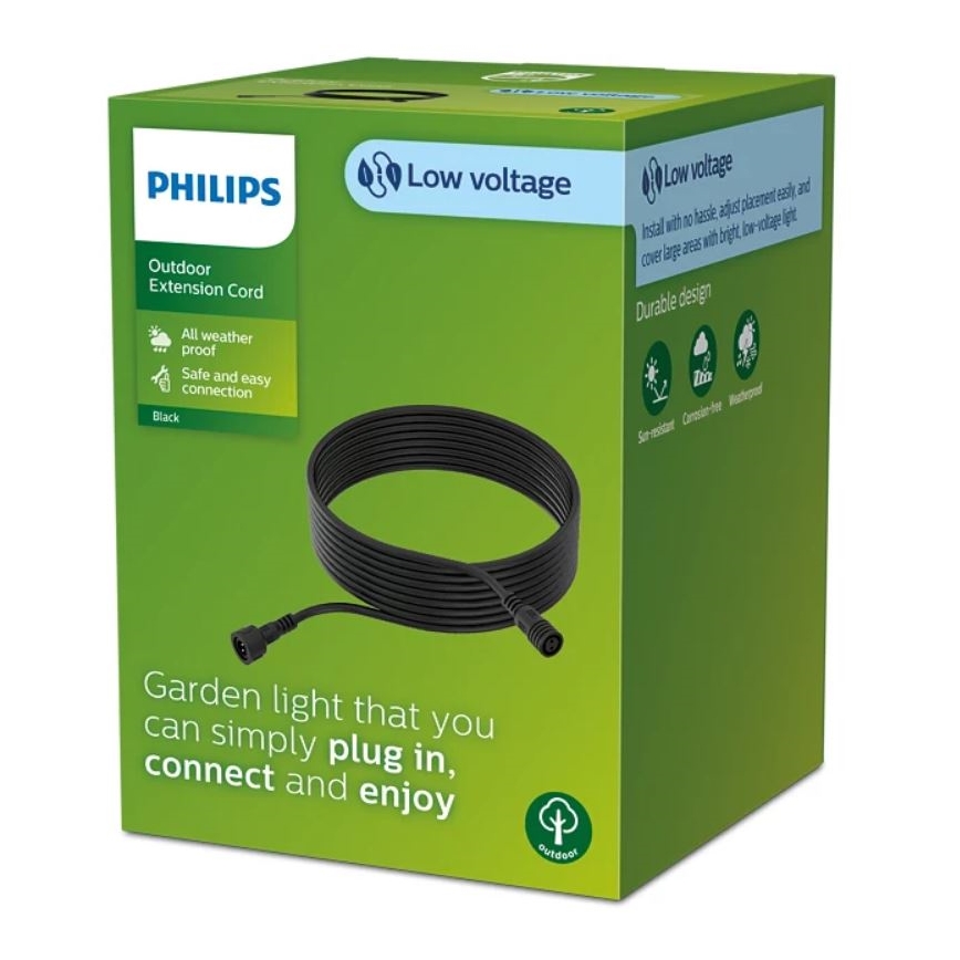 Philips - Vonkajší predlžovací kábel 10m IP67