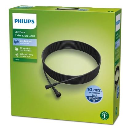 Philips - Vonkajší predlžovací kábel 10m IP65