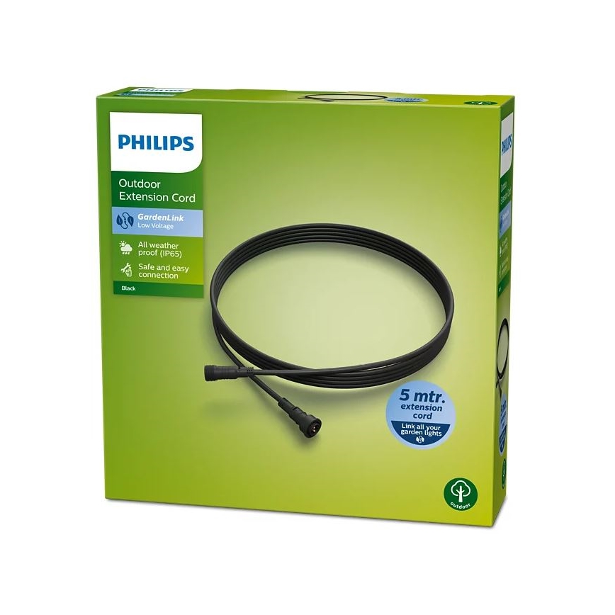 Philips - Vonkajší predlžovací kábel 5m IP65