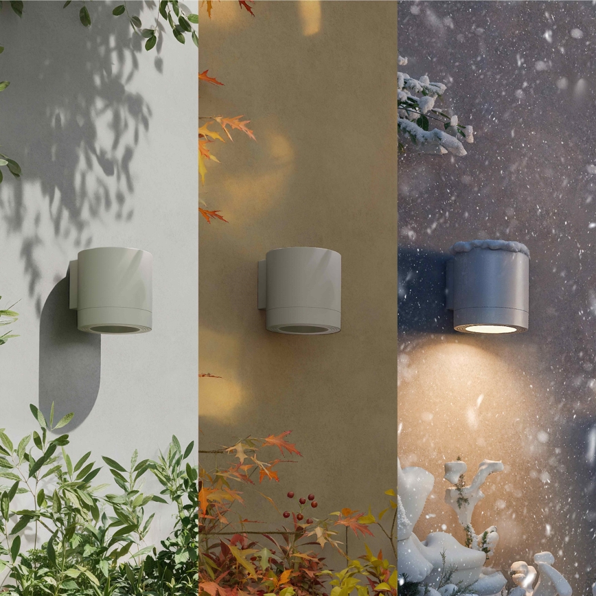 Philips - Vonkajšie nástenné svietidlo FYLX 1xGU10/5W/230V biele IP44