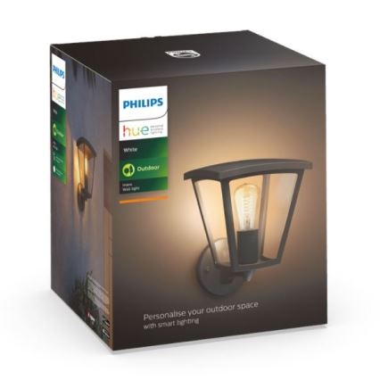 Philips - Stmievateľné vonkajšie nástenné svietidlo Hue INARA 1xE27/7W/230V Wi-Fi IP44