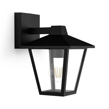 Philips - Vonkajšie nástenné svietidlo KINNO 1xE27/25W/230V IP44