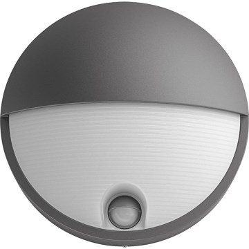Philips - vonkajšie nástenné svietidlo so senzorom CAPRICORN LED/4,3W/230V IP44