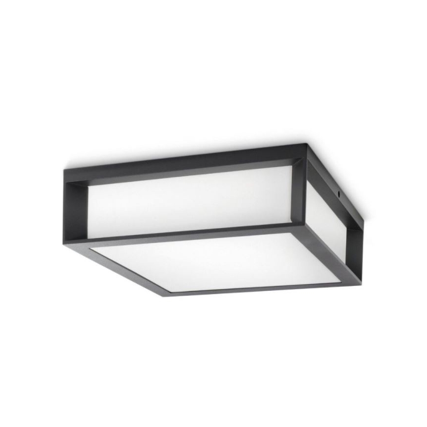 Philips - Vonkajšie stropné svietidlo SKIES 2xE27/14W/230V IP44 antracit