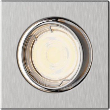 Philips - Zapustené stropné svietidlo PERIDOT 1xGU10/7W/230V strieborné