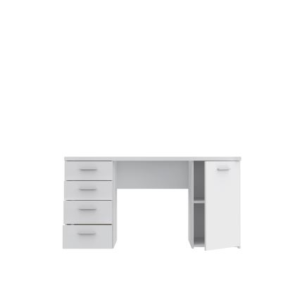 Písací stôl ARENO biely