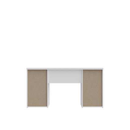 Písací stôl ARENO biely