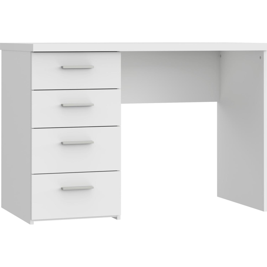 Písací stôl GINO biely