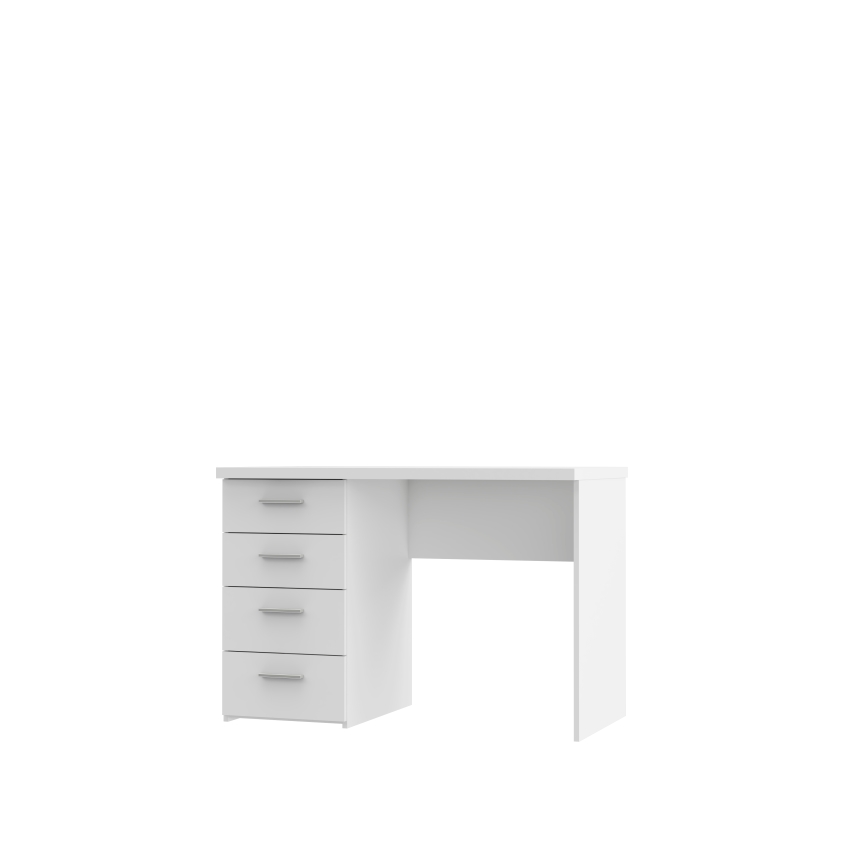 Písací stôl GINO biely