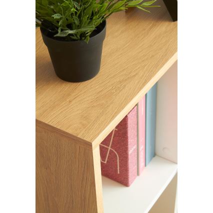 Písací stôl GORA dub/biela