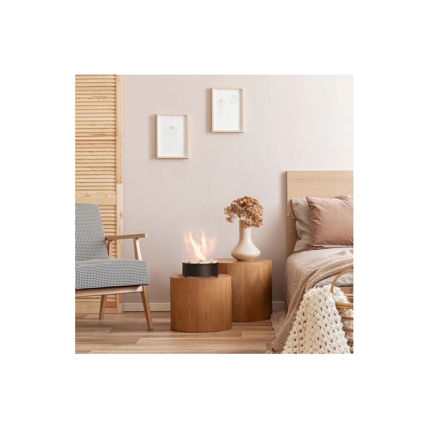Planika - BIO krb 36,3x25,1 cm 2,5kW čierna