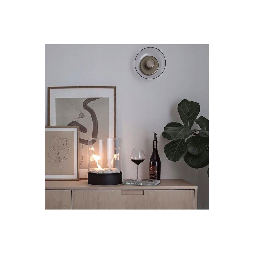 Planika - BIO krb 32,1x25,1 cm 2,5kW čierna