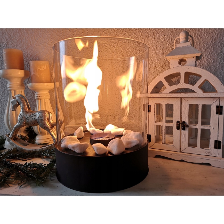 Planika - BIO krb 32,1x25,1 cm 2,5kW čierna