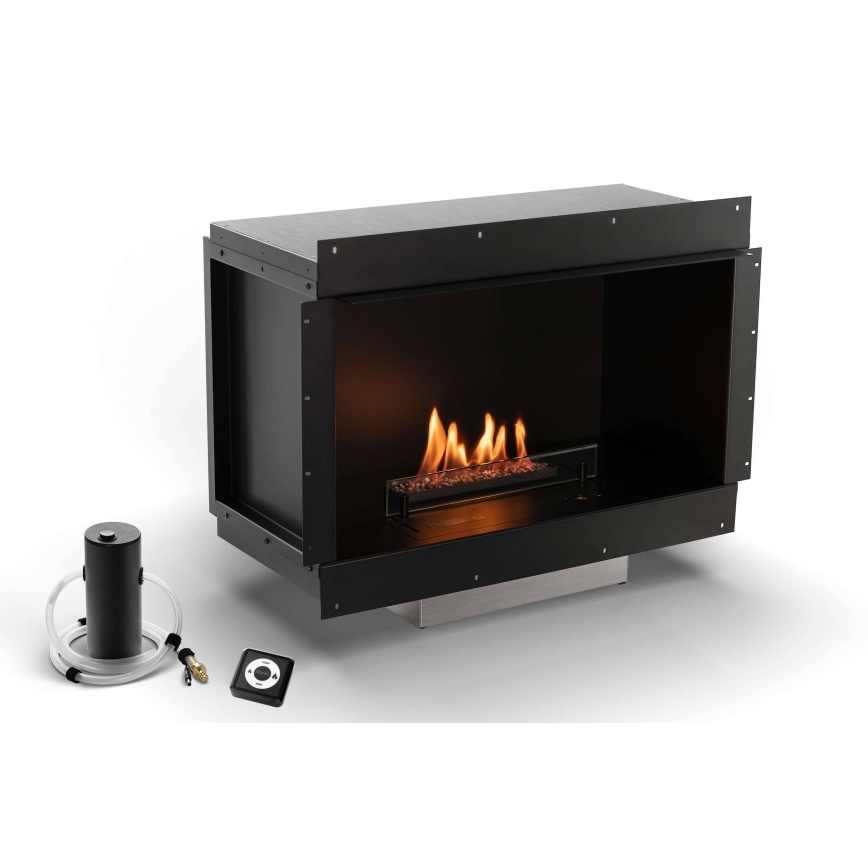 Planika - Vstavaný univerzálny BIO krb na diaľkové ovládanie 56,2x75 cm 2,5kW/230V