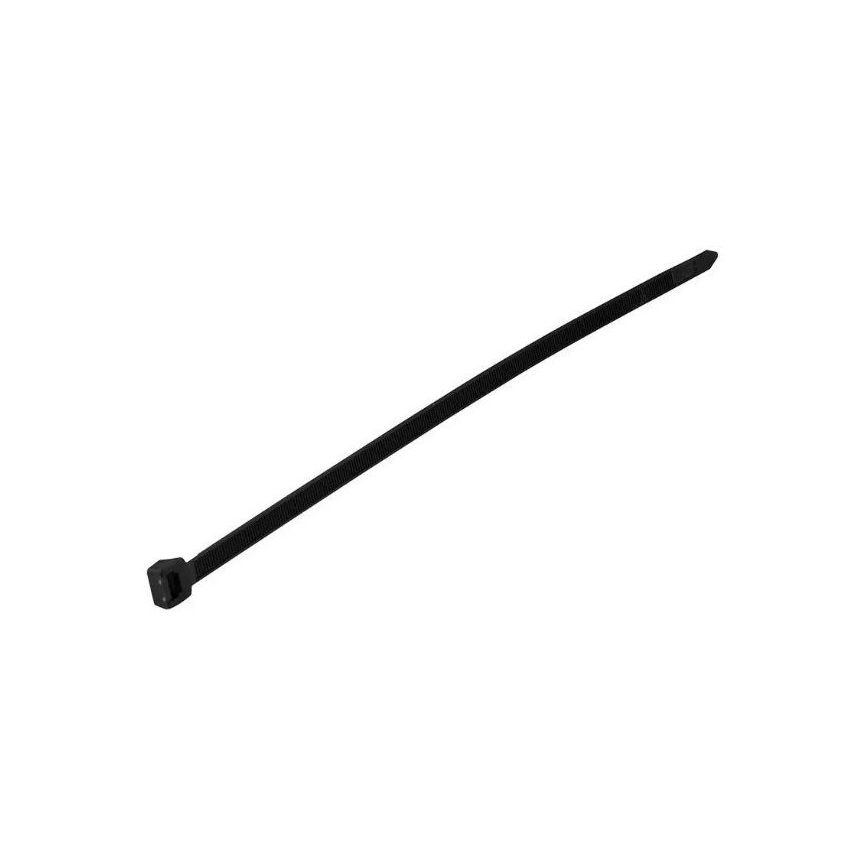 Plastové sťahovacie pásky 3,5x200mm 100ks čierna