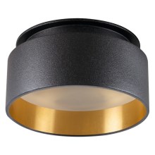 Podhľadové bodové svietidlo GOVIK 10W čierna/zlatá