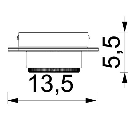 Podhľadové bodové svietidlo KIDO 1xGX53/8W/230V čierna/béžová/dub