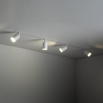 Podhľadové bodové svietidlo NEX 4xGU10/10W/230V biela