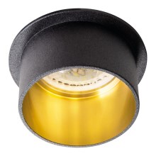 Podhľadové bodové svietidlo SPAG 35W čierna/zlatá