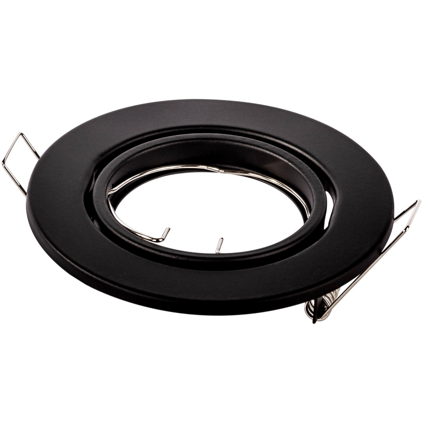 Podhľadové svietidlo 1x GU10/MR16/10W/230V, priemer 9 cm, čierne