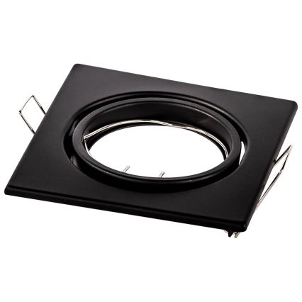 Podhľadové svietidlo 1xGU10/MR16/10W/230V 9x9 cm čierne