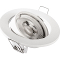 Podhľadové svietidlo 1xGU10/MR16/10W/230V priemer 9 cm biele