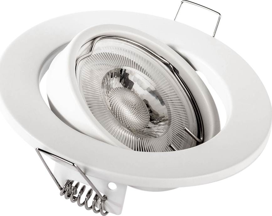 Podhľadové svietidlo 1xGU10/MR16/10W/230V priemer 9 cm biele