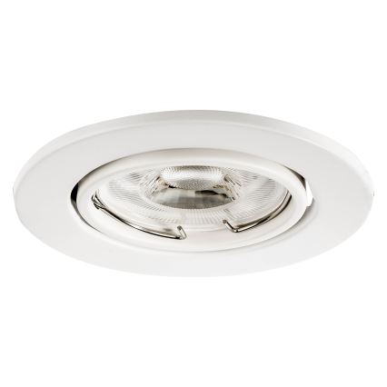 Podhľadové svietidlo 1xGU10/MR16/10W/230V priemer 9 cm biele