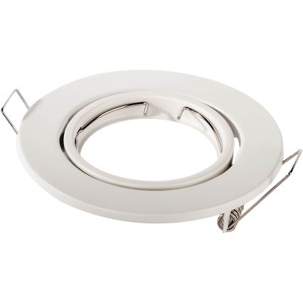 Podhľadové svietidlo 1xGU10/MR16/10W/230V priemer 9 cm biele