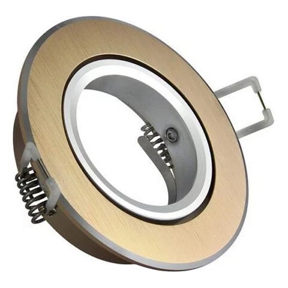 Podhľadové svietidlo EAST OPAL 1xGU10/8W/230V pr. 8,5 cm zlatá