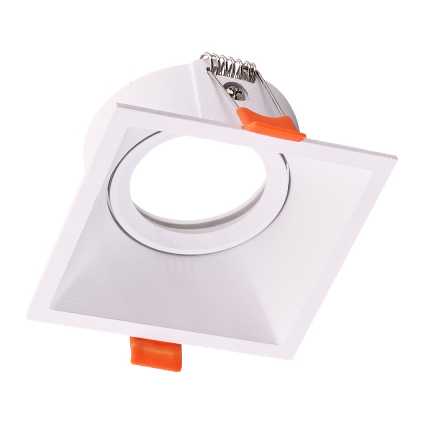 Podhľadové svietidlo EYE 1xGU10/25W/230V hranatý biela