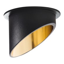 Podhľadové svietidlo SPAG 35W čierna/zlatá
