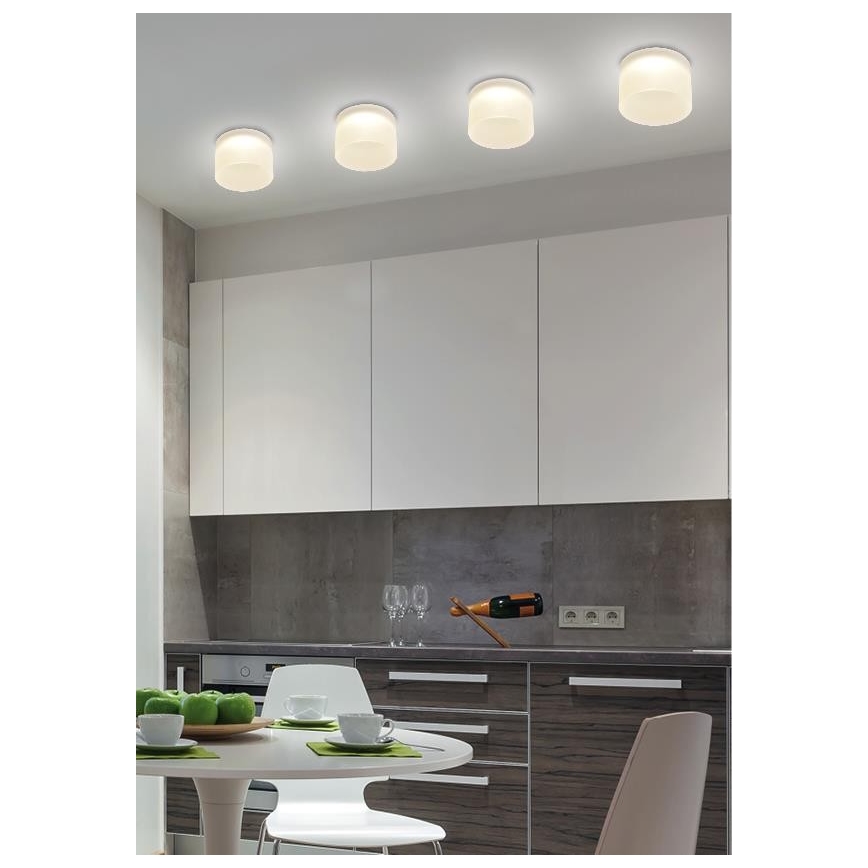 Podhľadové bodové svietidlo TUBA 1xGU10/50W/230V