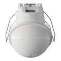 Podhľadový senzor pohybu a súmraku 360° 1200W/230V IP54 biela