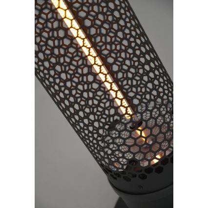 Podlahový infražiarič 1000W/230V IP44 čierna