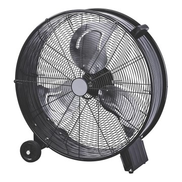 Podlahový ventilátor 180 W/230 V, priemer 60 cm, čierny