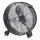Podlahový ventilátor 180 W/230 V, priemer 60 cm, čierny